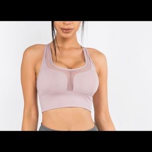 Lavender sports bra